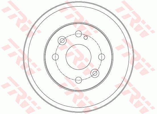 Brake drum TRW DB4429