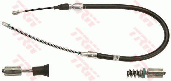 TRW GCH1666 Cable Pull, parking brake GCH1666