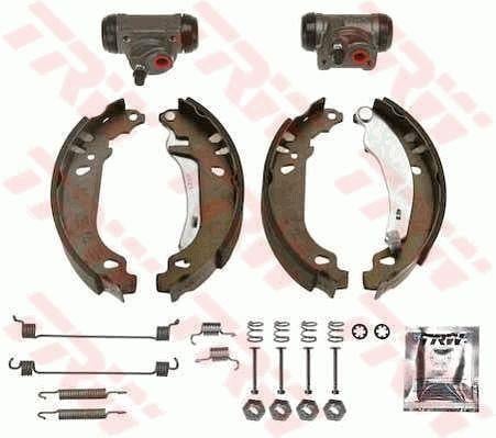 BK1048 TRW Brake shoe set