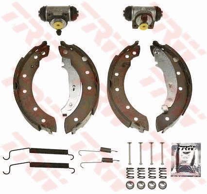 BK1058 TRW Brake shoe set