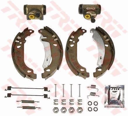 BK1137 TRW Brake shoe set