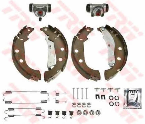 BK1261 TRW Brake shoe set