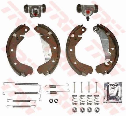 BK1609 TRW Brake shoe set