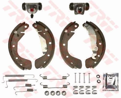 BK1623 TRW Brake shoe set