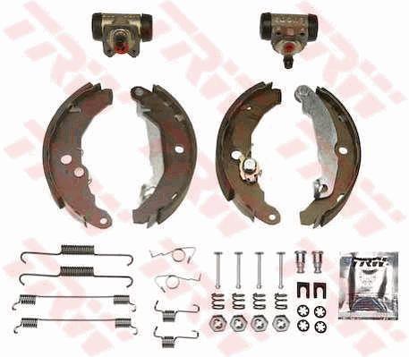 BK1642 TRW Brake shoe set