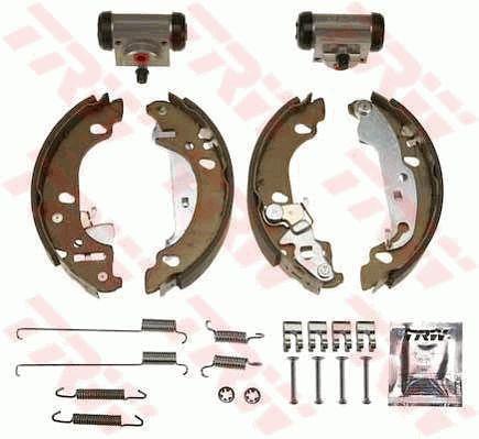 BK1692 TRW Brake shoe set