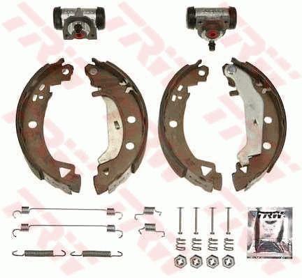 BK1736 TRW Brake shoe set
