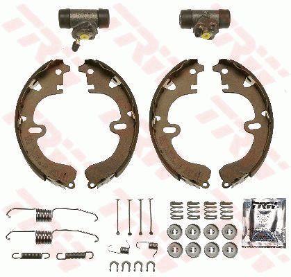BK1914 TRW Brake shoe set