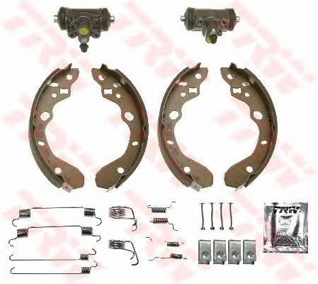 Brake shoe kit Mazda 323 S: BK1983 TRW Brake shoe set