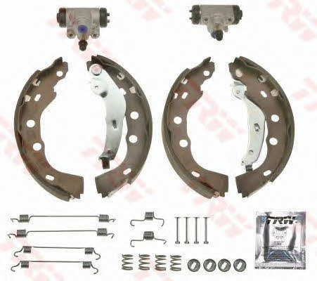 BK2937 TRW Brake shoe set