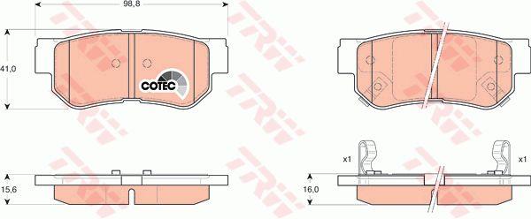 Buy TRW GDB3284 – good price at EXIST.AE!