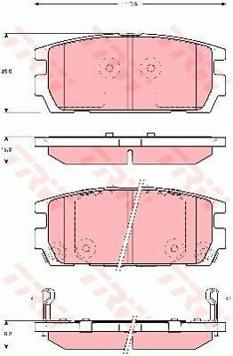 Buy TRW GDB3296 – good price at EXIST.AE!