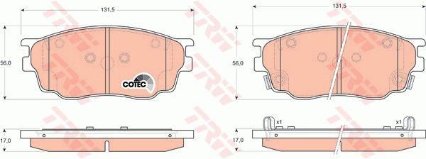 Buy TRW GDB3309 at a low price in United Arab Emirates!