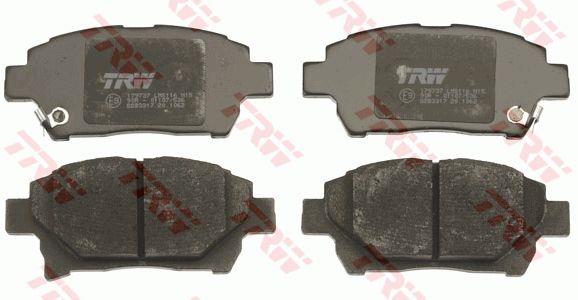 TRW COTEC brake pad set TRW GDB3317