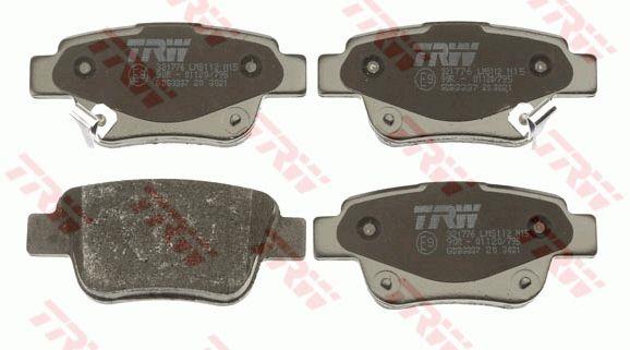 TRW COTEC brake pad set TRW GDB3337