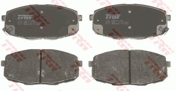 TRW COTEC brake pad set TRW GDB3342