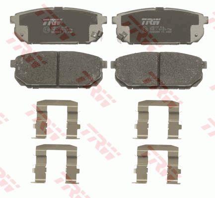 TRW COTEC disc brake pads, set TRW GDB3344