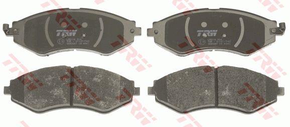 TRW COTEC disc brake pads, set TRW GDB3347