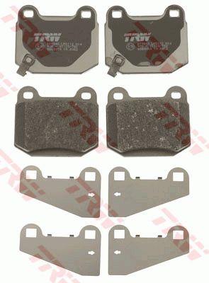 TRW COTEC brake pad set TRW GDB3350