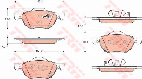 Buy TRW GDB3355 – good price at EXIST.AE!