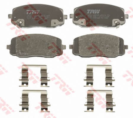 TRW COTEC brake pad set TRW GDB3369