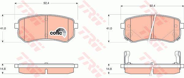 Buy TRW GDB3370 – good price at EXIST.AE!