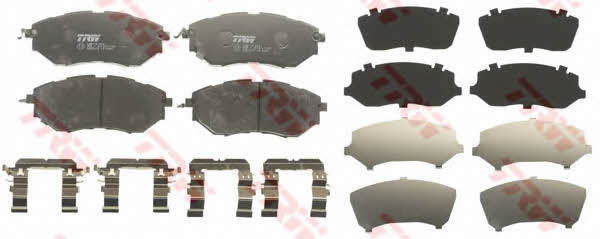 TRW COTEC disc brake pads, set TRW GDB3372