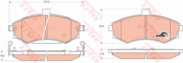 Buy TRW GDB3378 – good price at EXIST.AE!