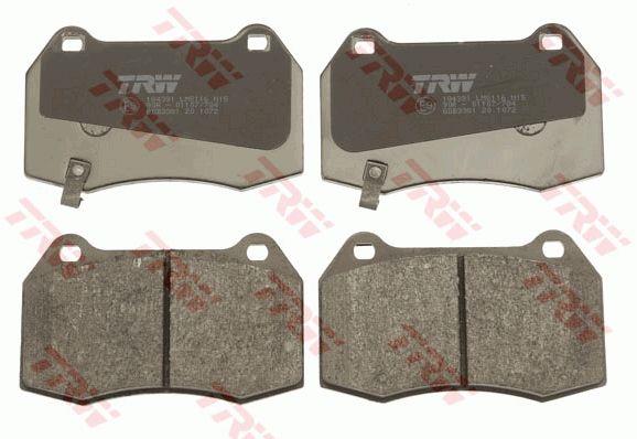 TRW GDB3381 TRW COTEC brake pad set GDB3381 GDB3381 TRW TRW COTEC brake pad set