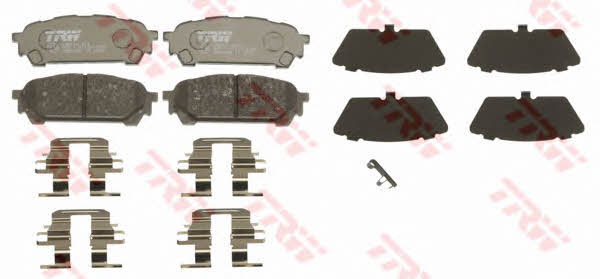 TRW GDB3395 TRW COTEC disc brake pads, set GDB3395