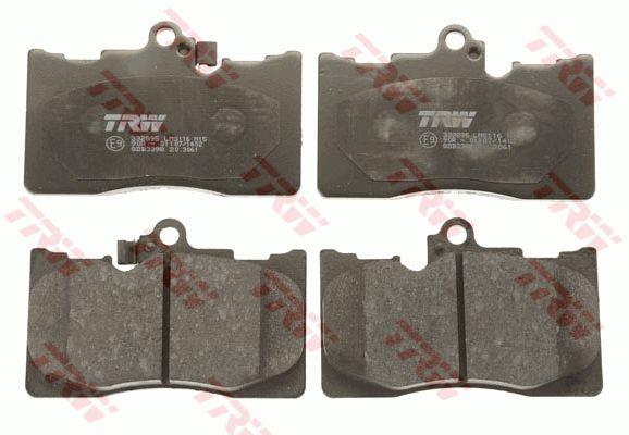 TRW TRW COTEC disc brake pads, set – price 158 PLN