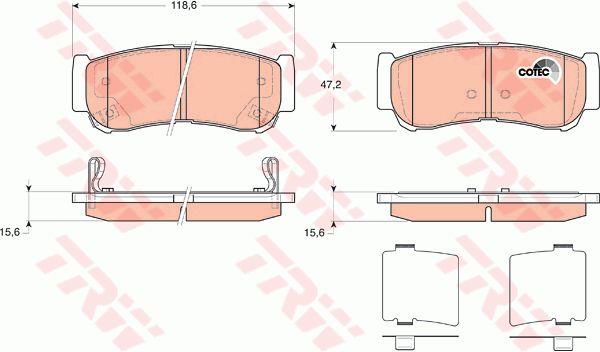 Buy TRW GDB3419 at a low price in United Arab Emirates!