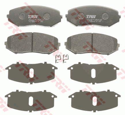 TRW COTEC brake pad set TRW GDB3443