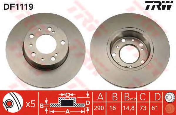 Buy TRW DF1119 at a low price in United Arab Emirates!