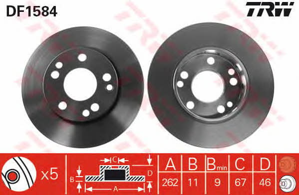 Buy TRW DF1584 at a low price in United Arab Emirates!