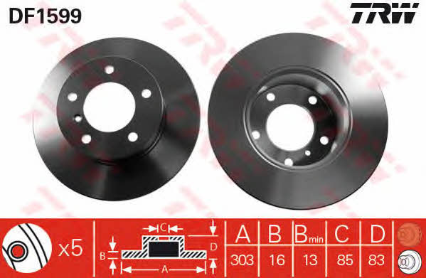 Buy TRW DF1599 at a low price in United Arab Emirates!