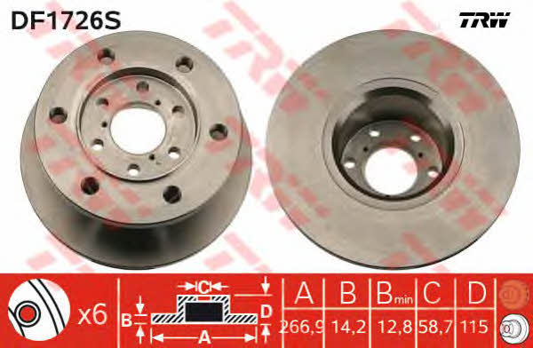 Buy TRW DF1726S at a low price in United Arab Emirates!