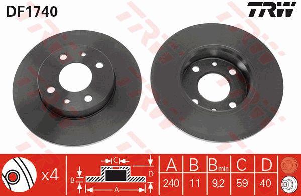 Buy TRW DF1740 at a low price in United Arab Emirates!