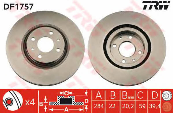 Buy TRW DF1757 at a low price in United Arab Emirates!