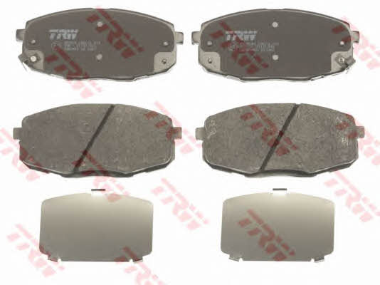 TRW COTEC disc brake pads, set TRW GDB3450