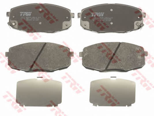 TRW COTEC brake pad set TRW GDB3450