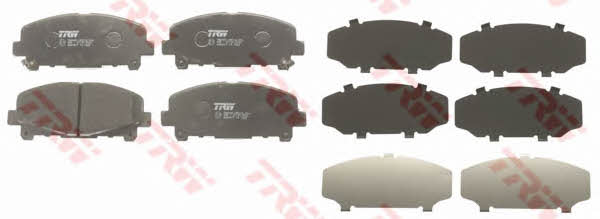 TRW COTEC brake pad set TRW GDB3477