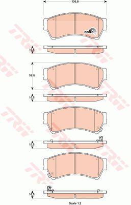 Buy TRW GDB3501 – good price at EXIST.AE!