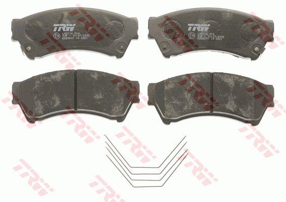 TRW COTEC brake pad set TRW GDB3501