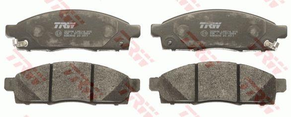 TRW COTEC brake pad set TRW GDB3502