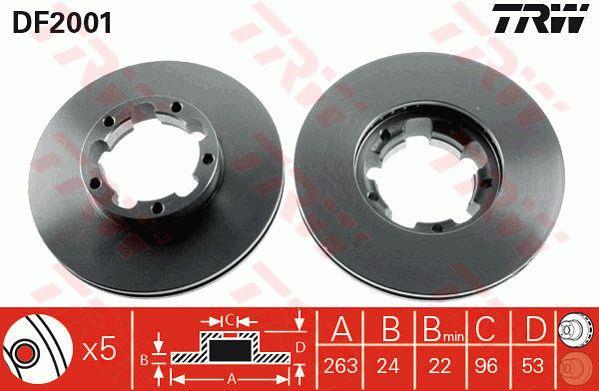 Buy TRW DF2001 at a low price in United Arab Emirates!