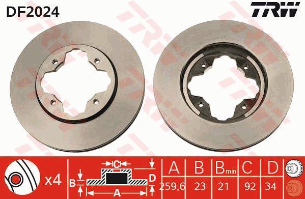 Buy TRW DF2024 at a low price in United Arab Emirates!