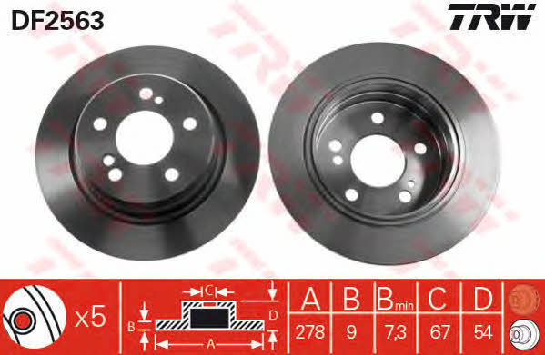 Buy TRW DF2563 at a low price in United Arab Emirates!