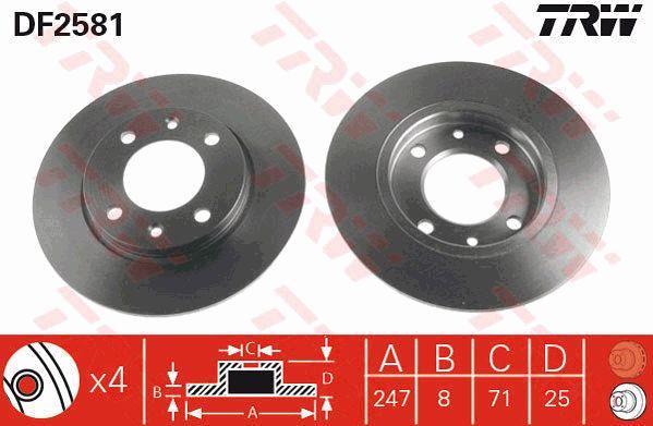 Buy TRW DF2581 at a low price in United Arab Emirates!