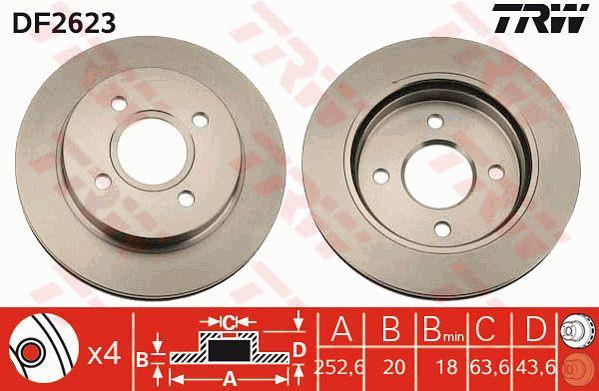Buy TRW DF2623 at a low price in United Arab Emirates!